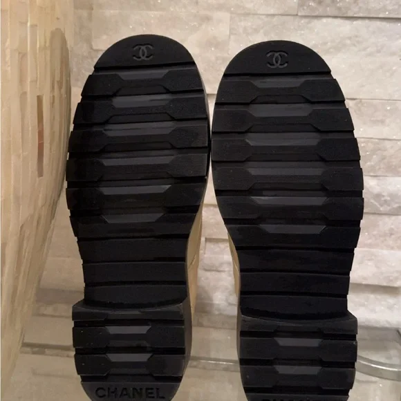 CHANEL COMBAT BOOTS - Picture 9 of 9